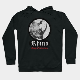 Rhino Extinction Hoodie